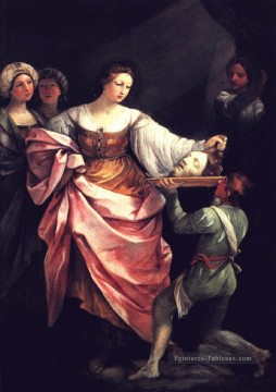  baroque peintre - Salomé à la tête de Saint Jean Baptiste Baroque Guido Reni